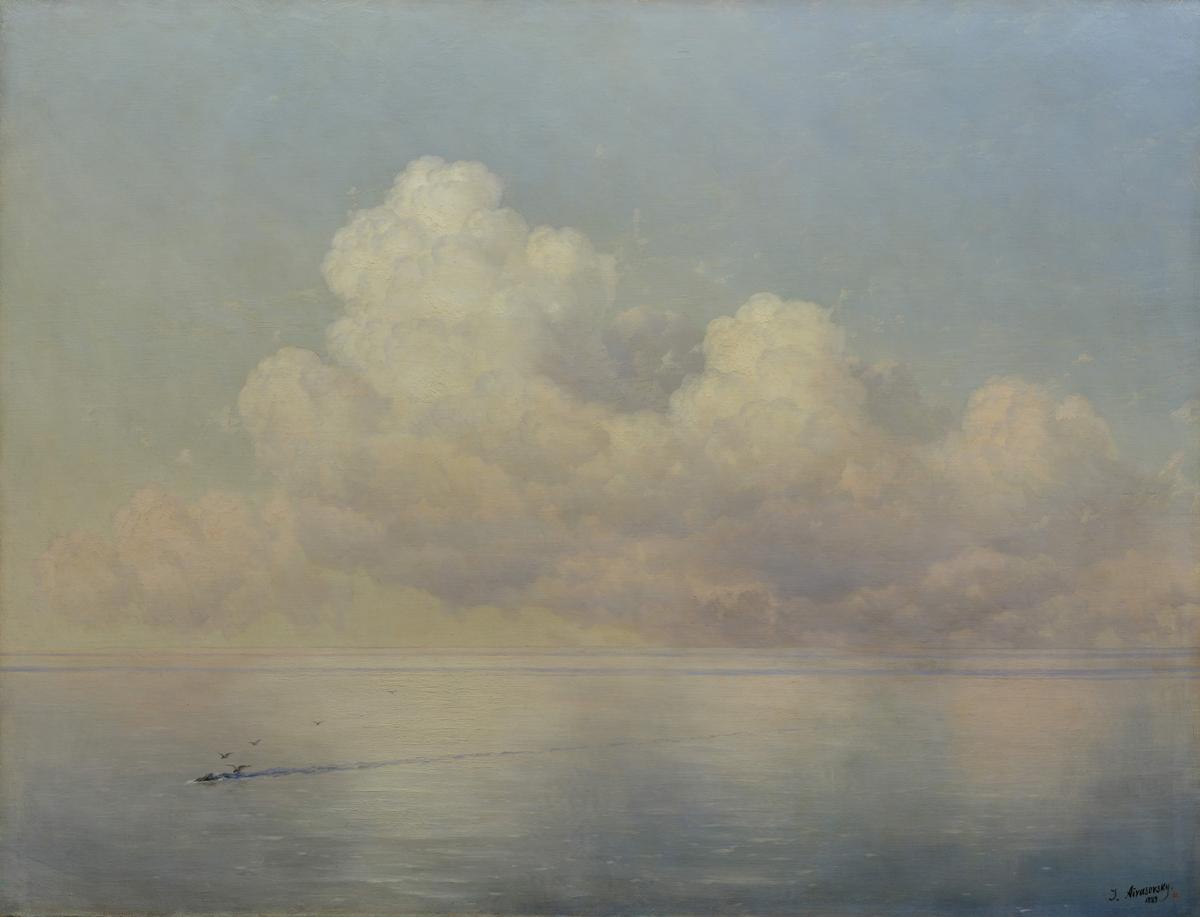 Облака над морем. Штиль, Ivan Aivazovsky, 1889