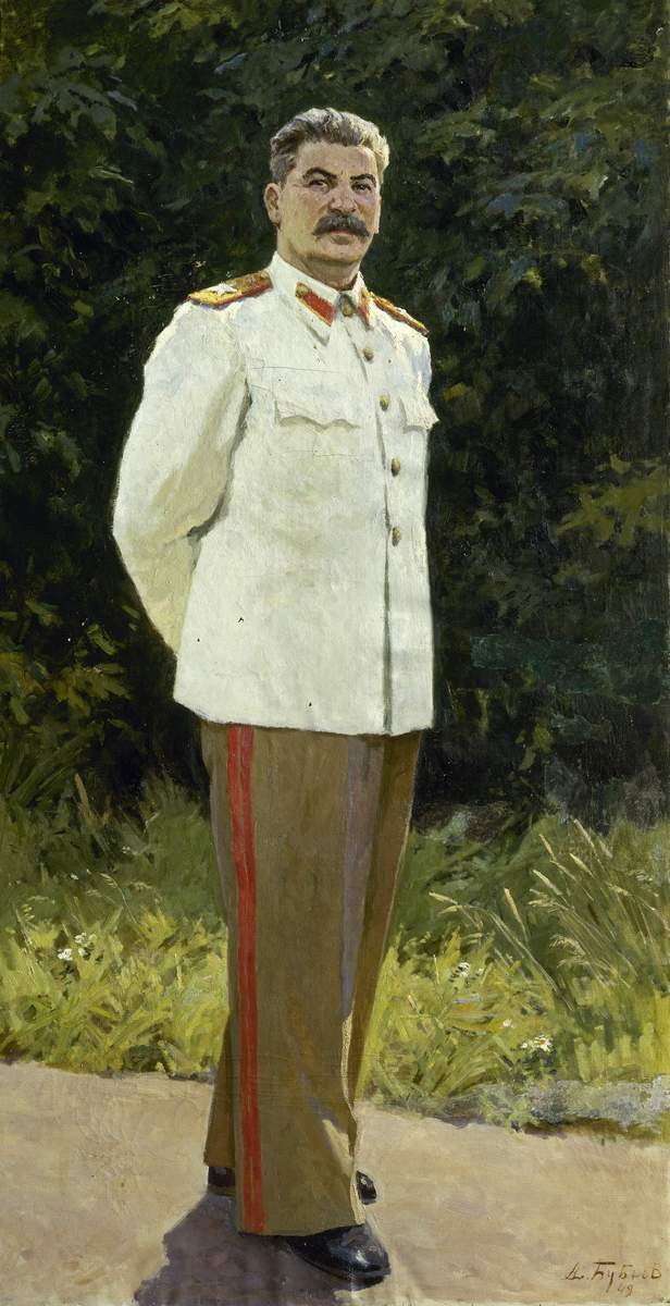 Портрет И. В. Сталина, Aleksandr Pavlovich Bubnov, 1949