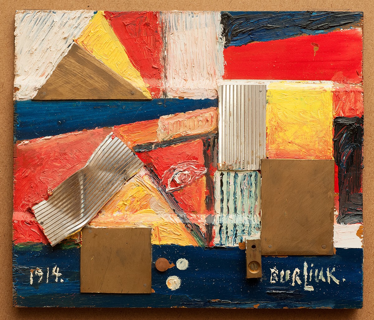 Коллаж, David Burliuk, Alexandra Exter, 1940s–1960s