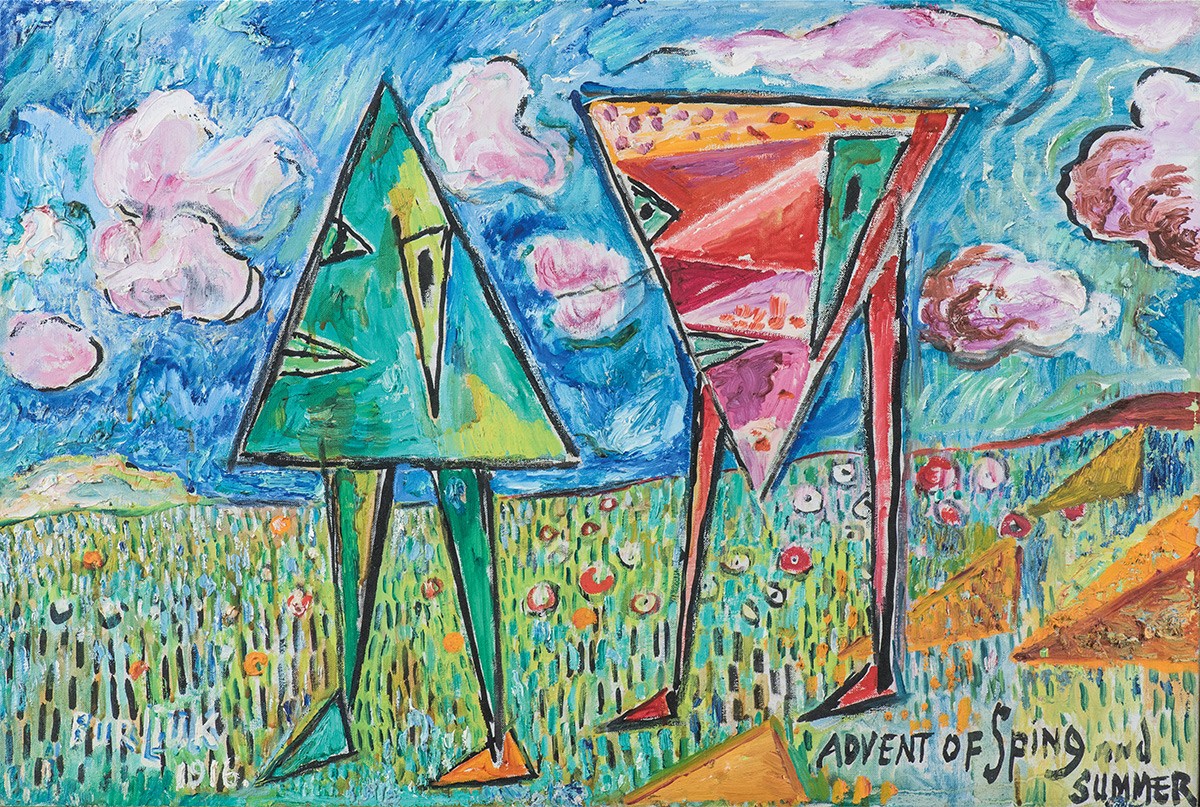 Приход весны и лета, David Burliuk, Alexandra Exter, 1940s–1960s