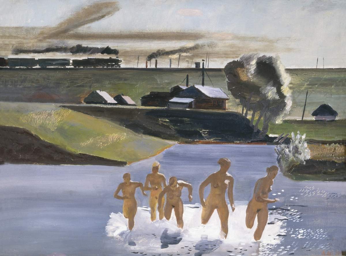 Полдень, Aleksandr Deyneka, 1932