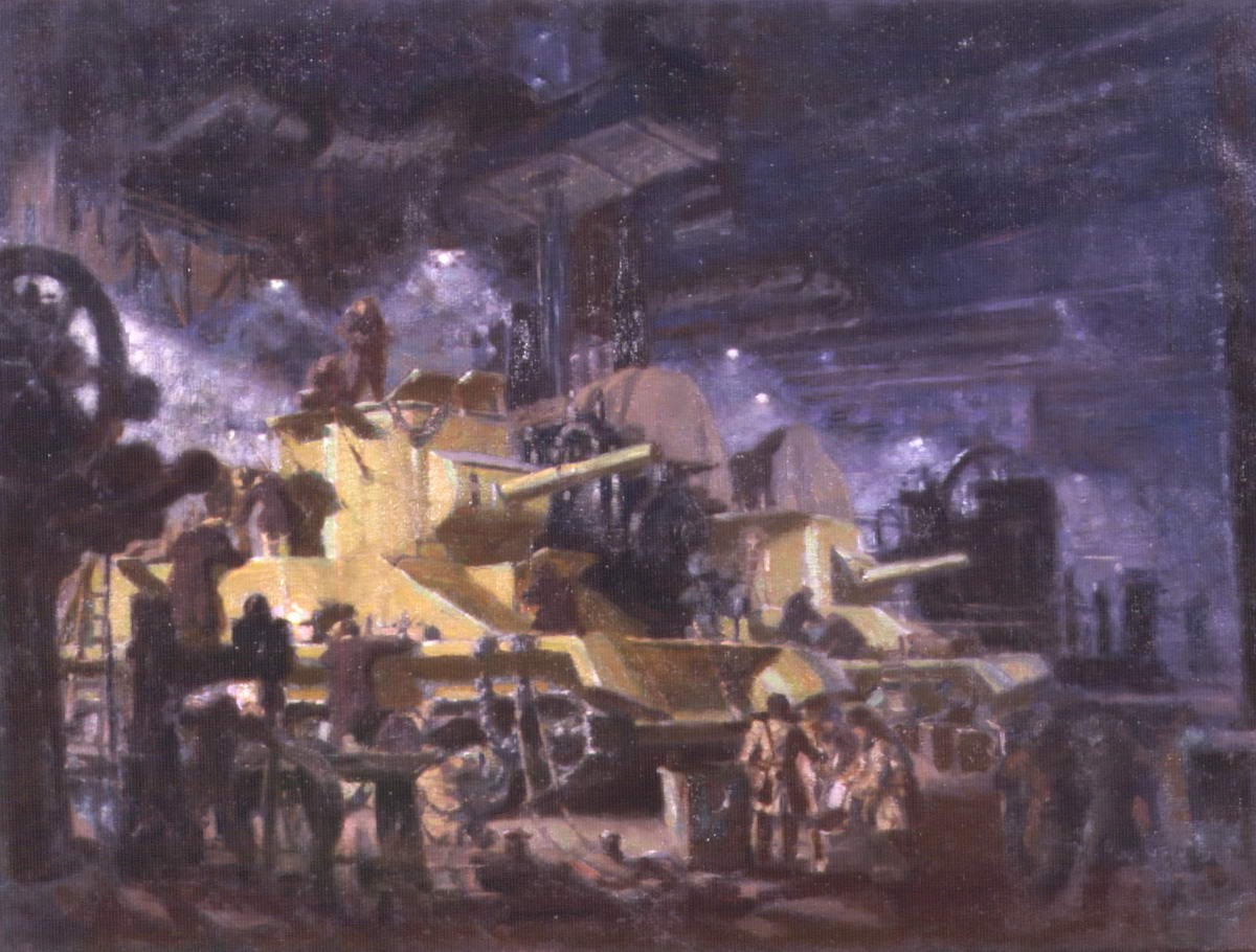 Срочный заказ для фронта, Nikolay Ivanovič Dormidontov, 1942