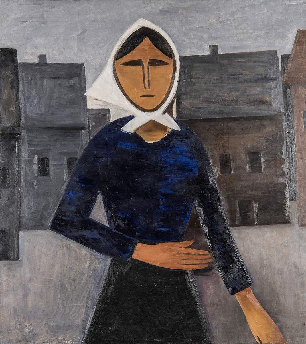 Беженка, Aleksandr Drevin, 1916