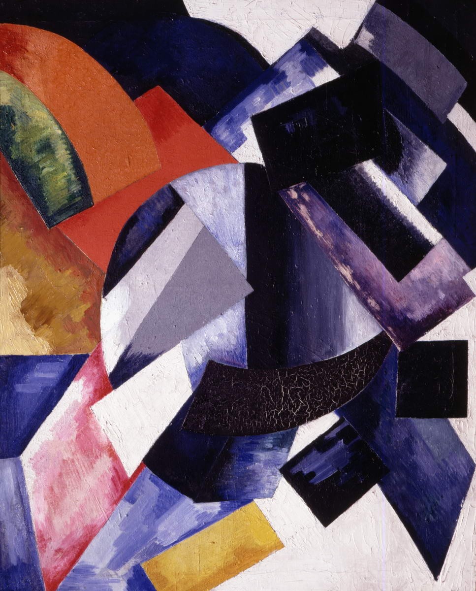 Беспредметная композиция, Alexandra Exter, 1917