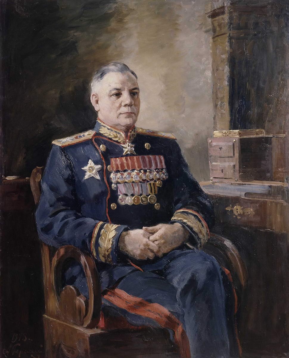 Портрет К. Е. Ворошилова, Aleksandr Gerasimov, 1948