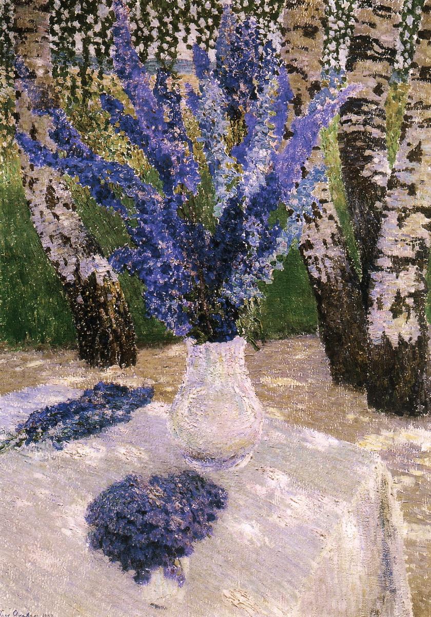 Дельфиниум, Igor Grabar, 1908