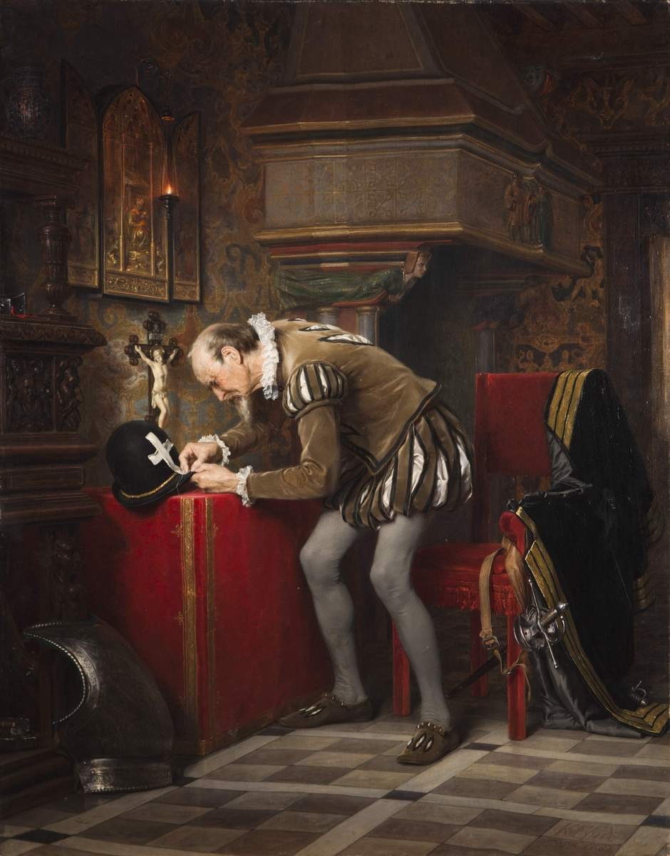 Канун Варфоломеевской ночи, Carl Huns, 1868