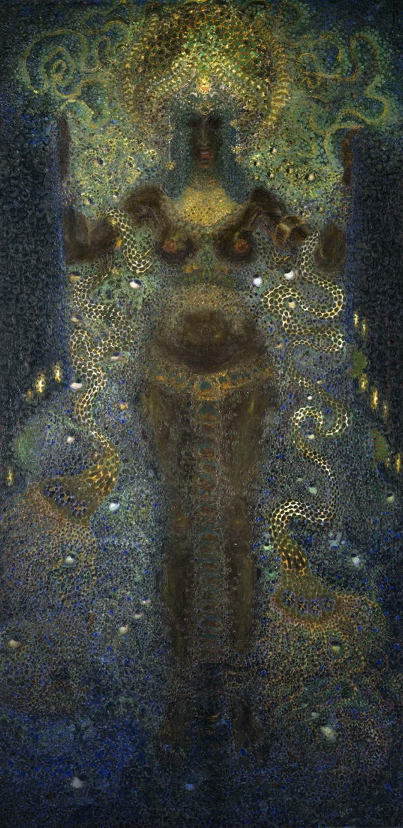 Женщина со змеями, Калмаков Николай Константинович, 1909
