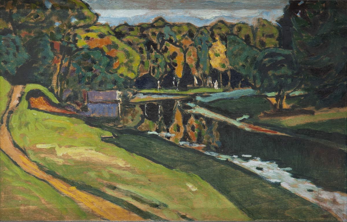Осень, Vasily Kandinsky, between 1901 and 1903
