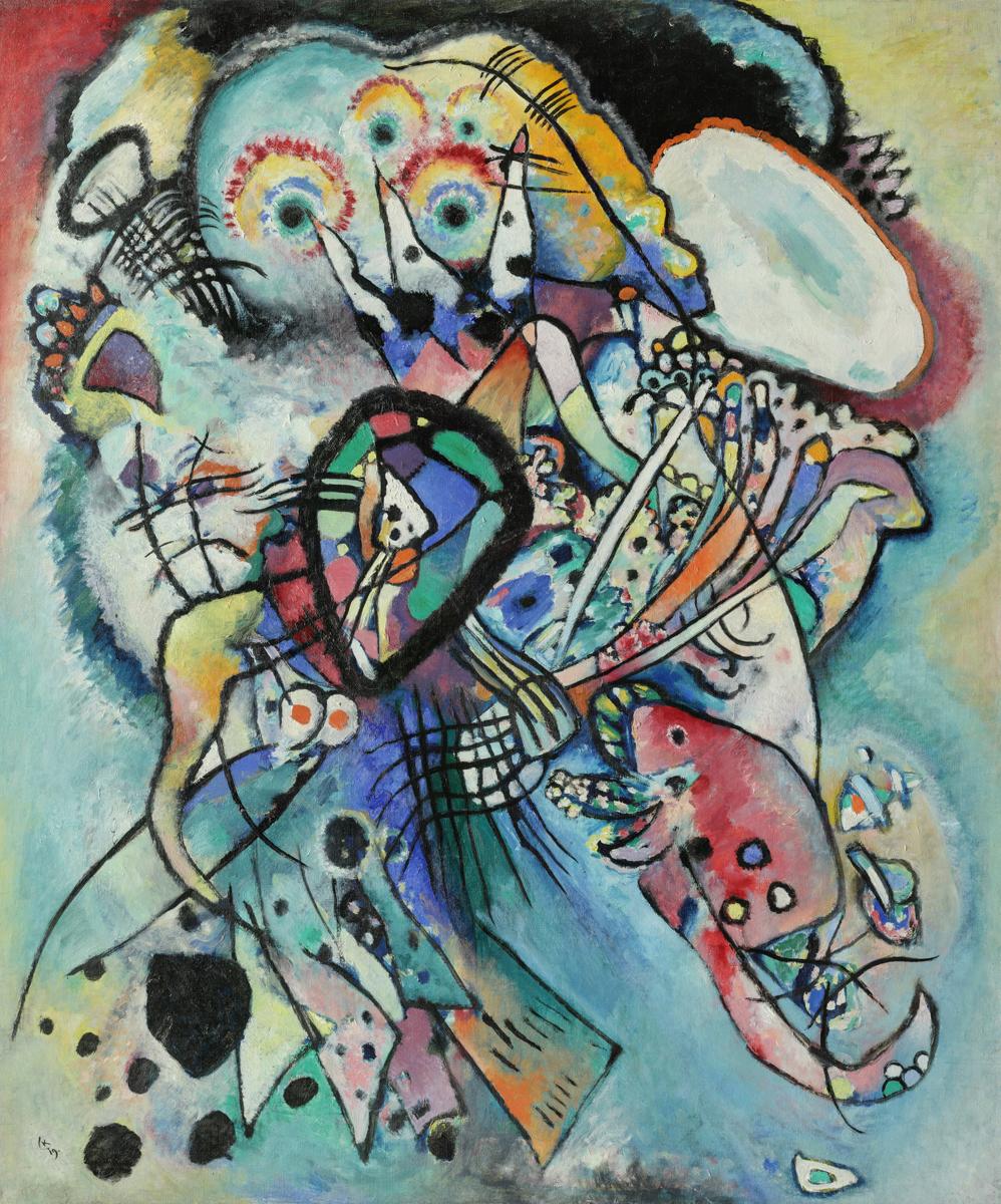 Два овала, Vasily Kandinsky, 1919