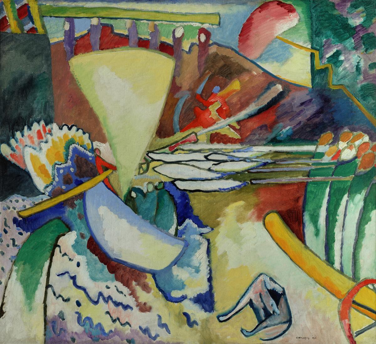 Импровизация 11, Vasily Kandinsky, 1910