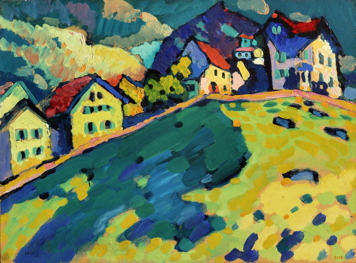 Летний пейзаж, Vasily Kandinsky, 1909