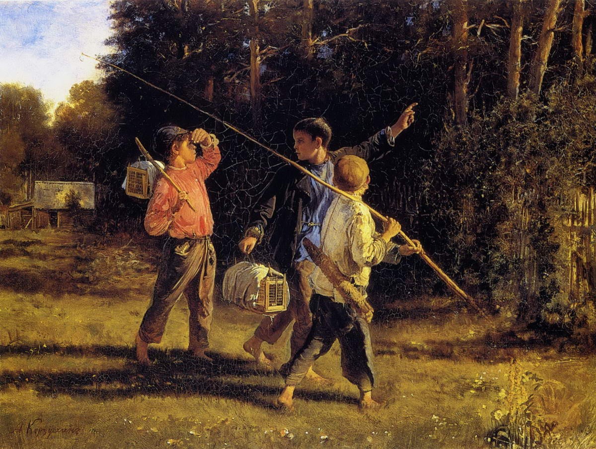 Птичьи враги, Alexei Korzukhin, 1887