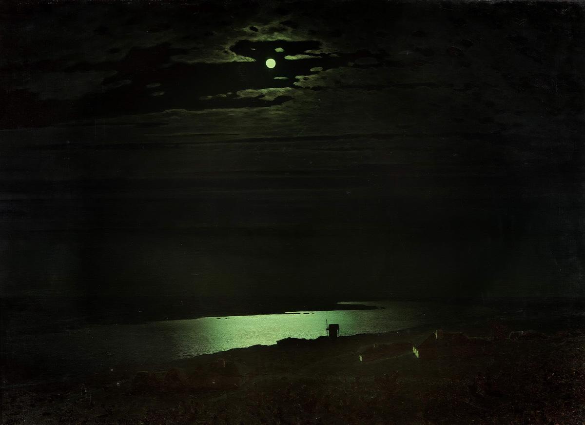 Moonlit Night on the Dnieper, Arkhip Kuindzhi, 1880