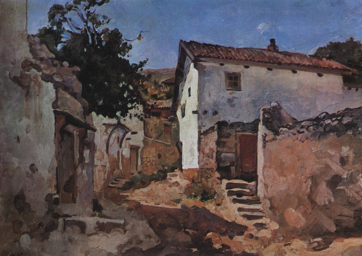 Улочка в Бахчисарае, Alexander V. Kuprin, 1927