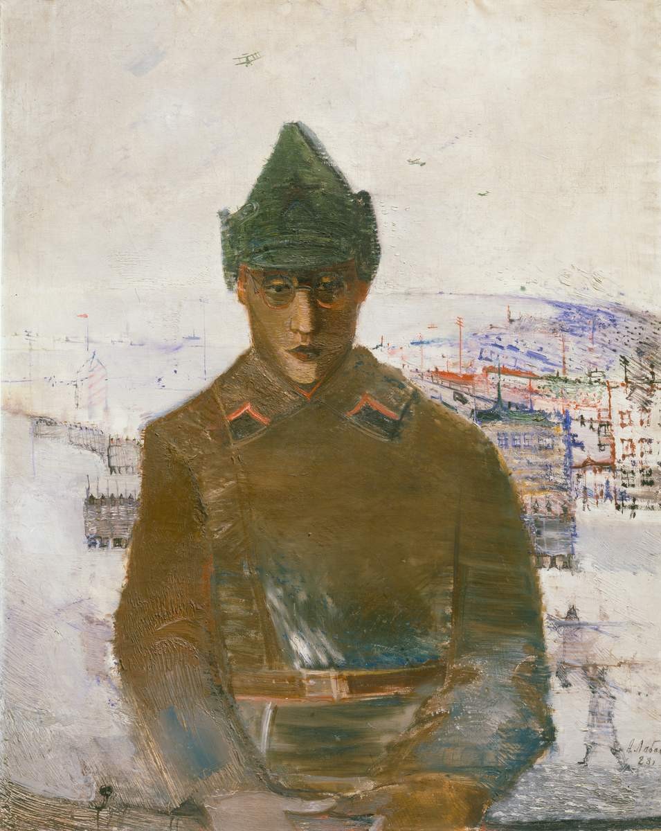 На Дальнем Востоке. Красноармеец, Aleksandr Labas, 1928