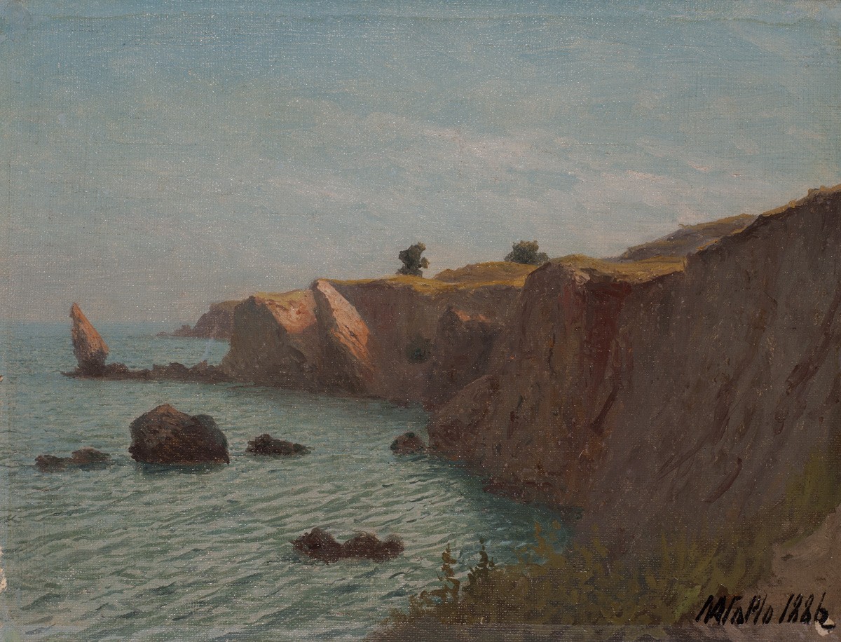 Крым. Судак., Lev Lagorio, 1886