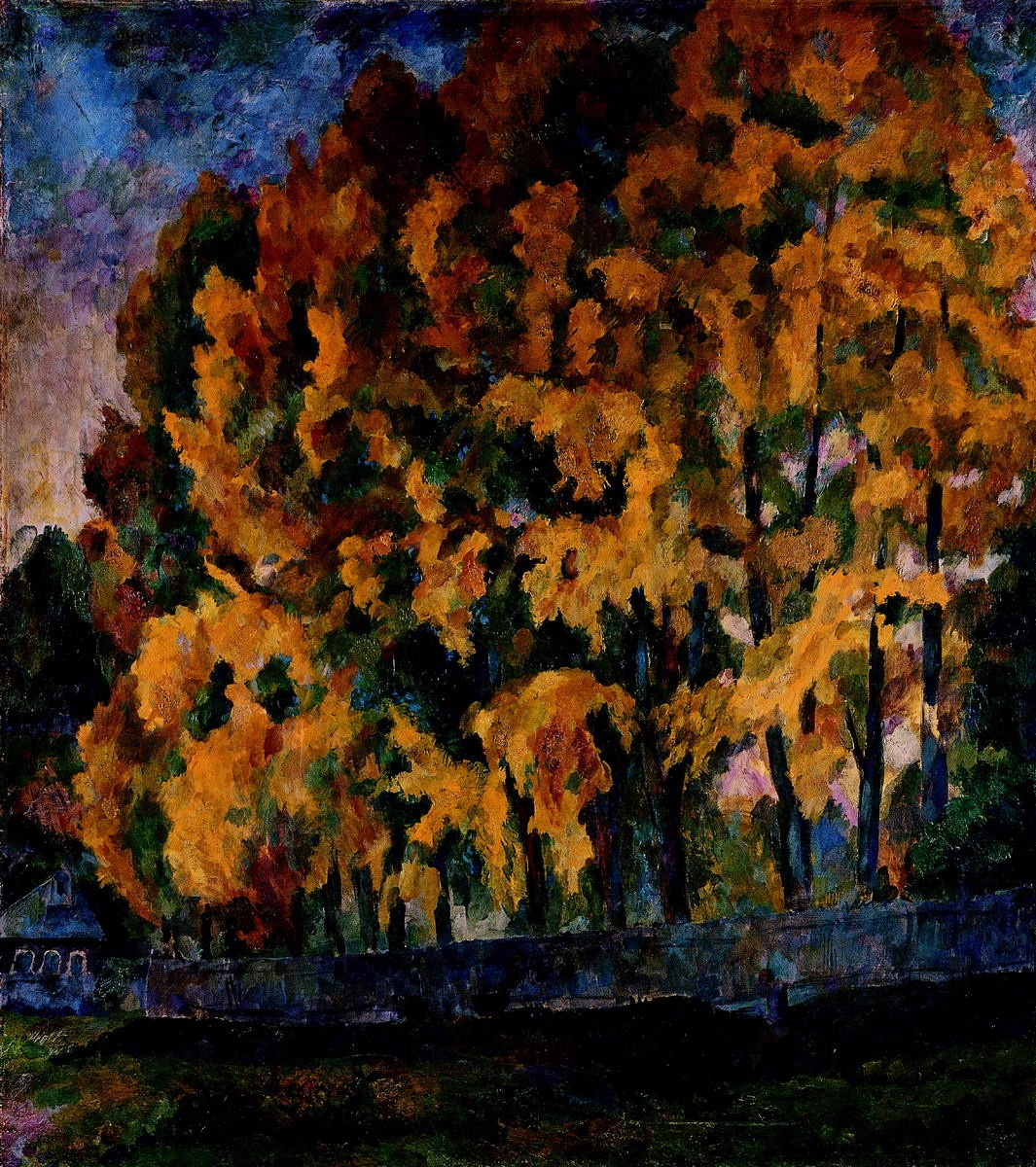 Осень, Aristarkh Lentulov, 1921