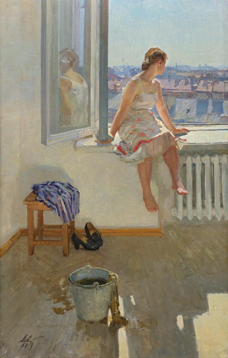 Теплый день, Anatoli Levitin, 1957