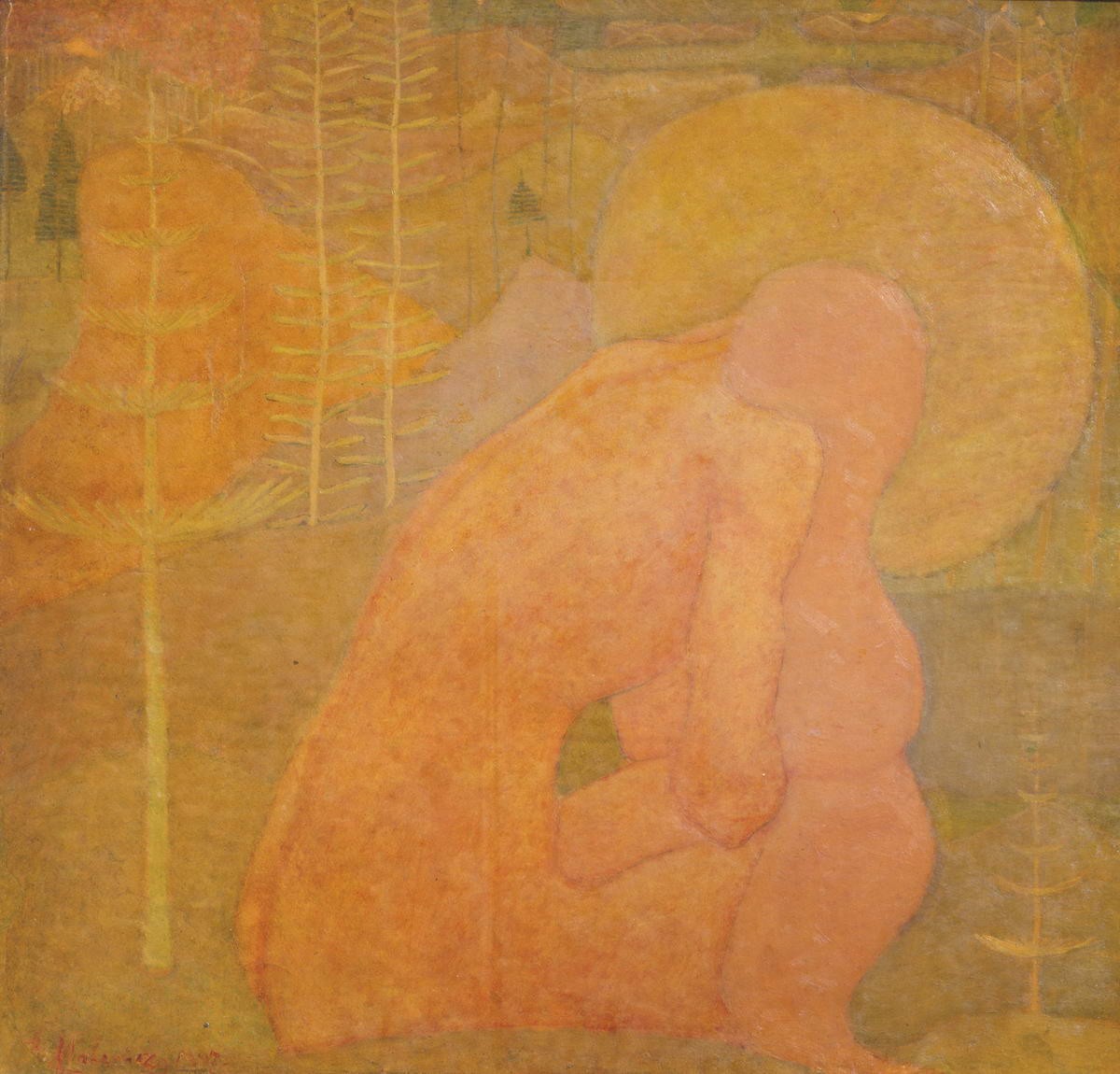 Молитва, Kazimir Malevich, 1907