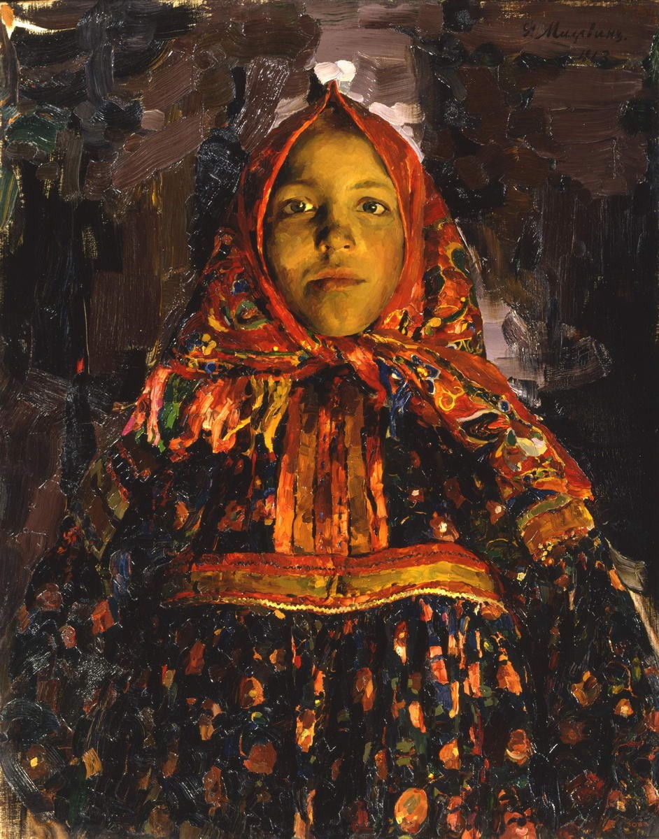 Верка, Filipp Malyavin, 1913