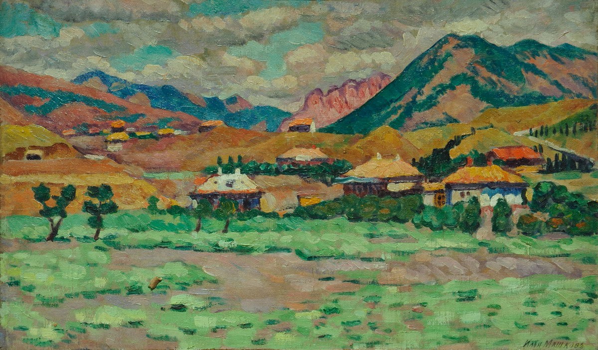 Крымский пейзаж, Ilya Mashkov, 1916
