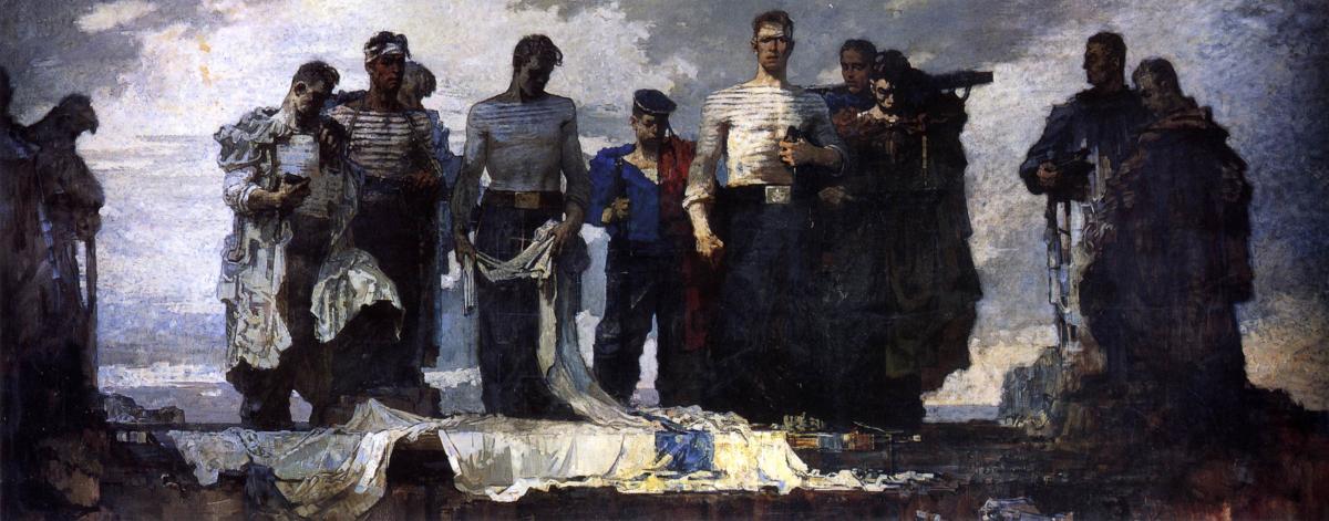 Клятва балтийцев, Andrei Mylnikov, 1946