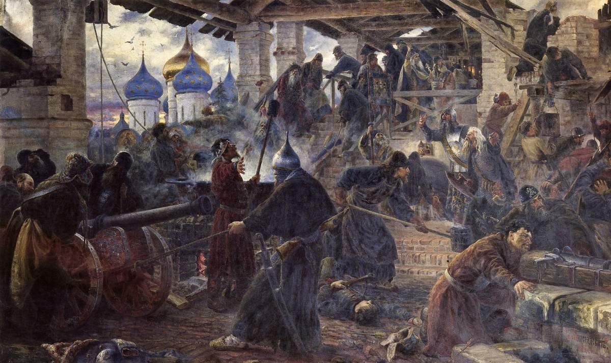 Оборона Троице-Сергиевой лавры, Sergey Miloradovich, 1894