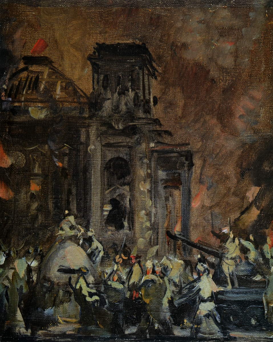 Победа. Знамя над Рейхстагом, Dmitry Mochalsky, 1945