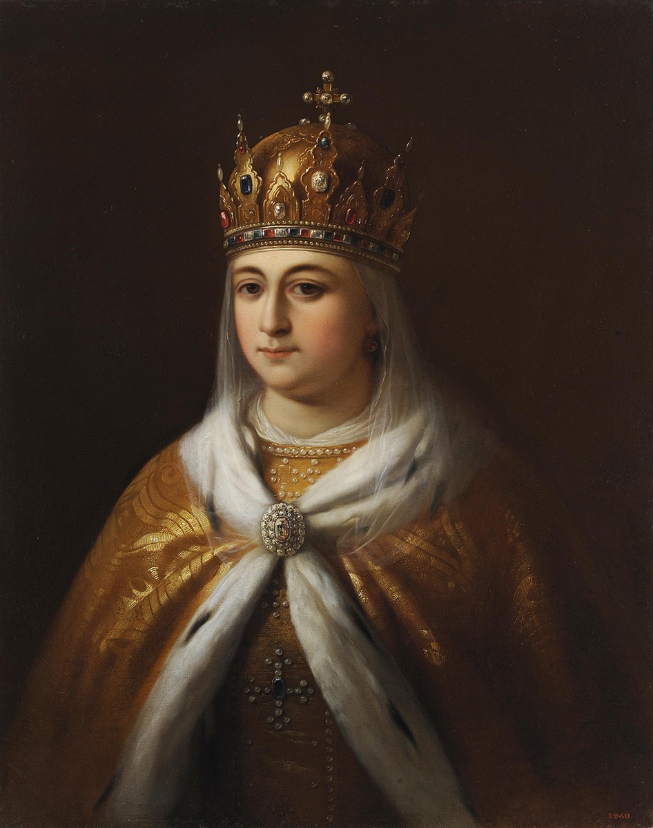 Портрет царицы Евдокии Лукьяновны, Carl Timoleon von Neff, no earlier than 1865