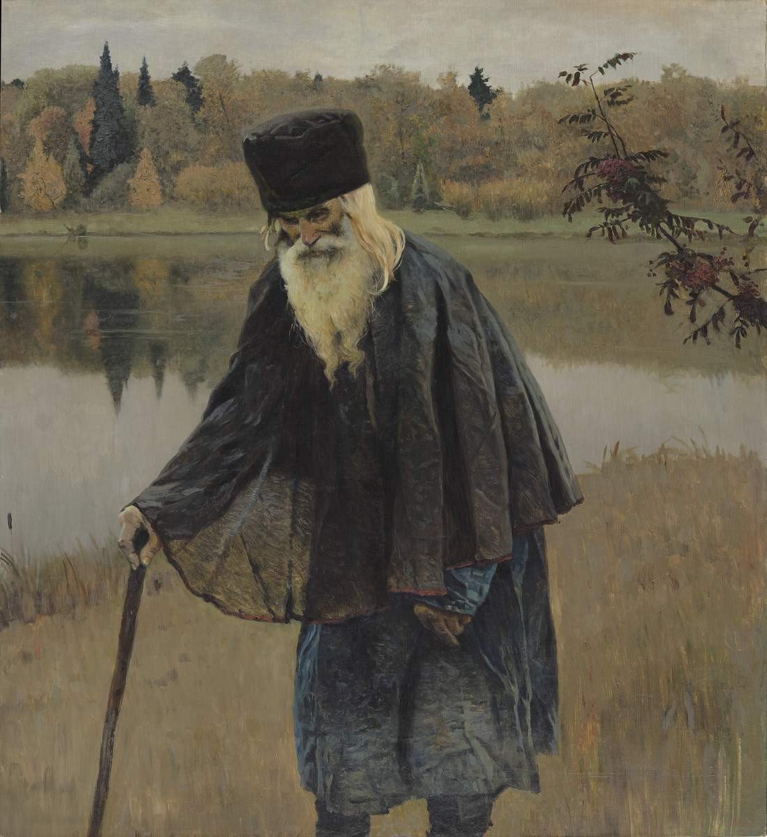 Пустынник, Mikhail Nesterov, 1888