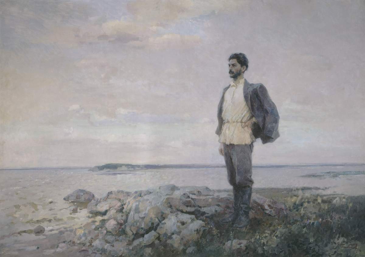 И. В. Сталин в Туруханском крае, Yaroslav Nikolaev, 1947