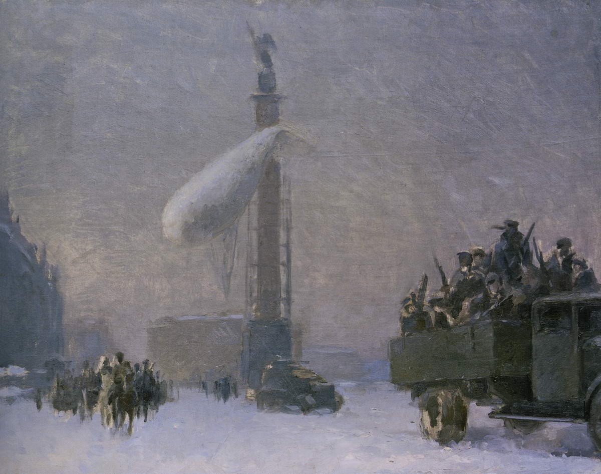 Площадь Урицкого, Yaroslav Nikolaev, 1941-1942