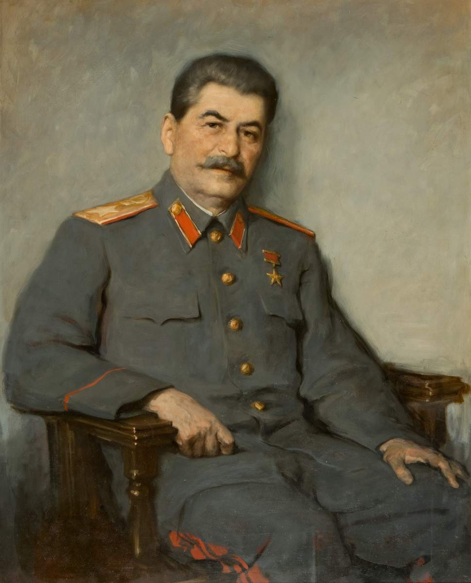 Портрет И. В. Сталина, Victor Oreshnikov, 1947–1948