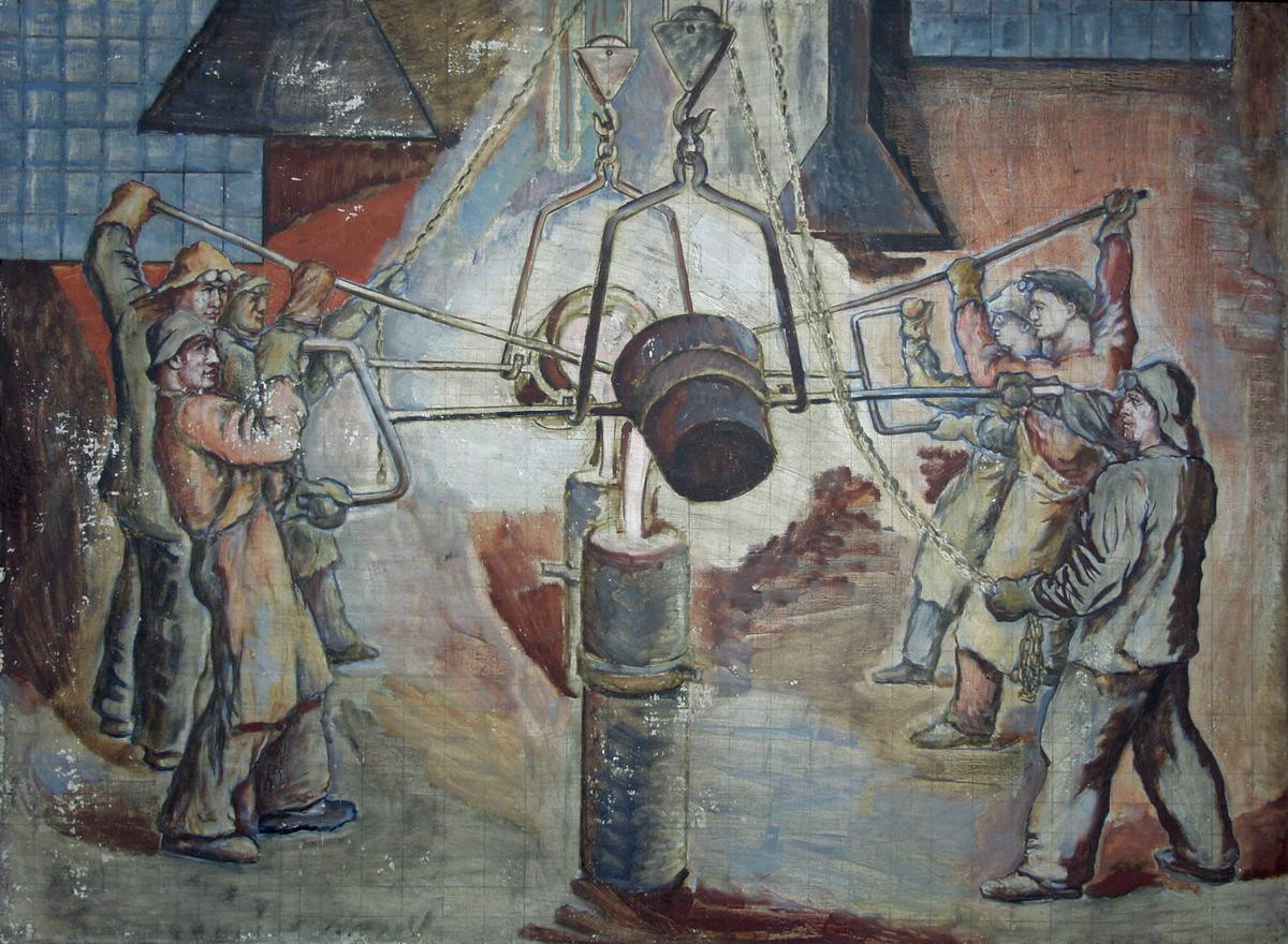 Литейщики, Petr Alekseyevich Osolodkov, early 1930s