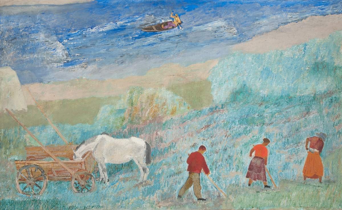 Сенокос, Alexei Pakhomov, 1925