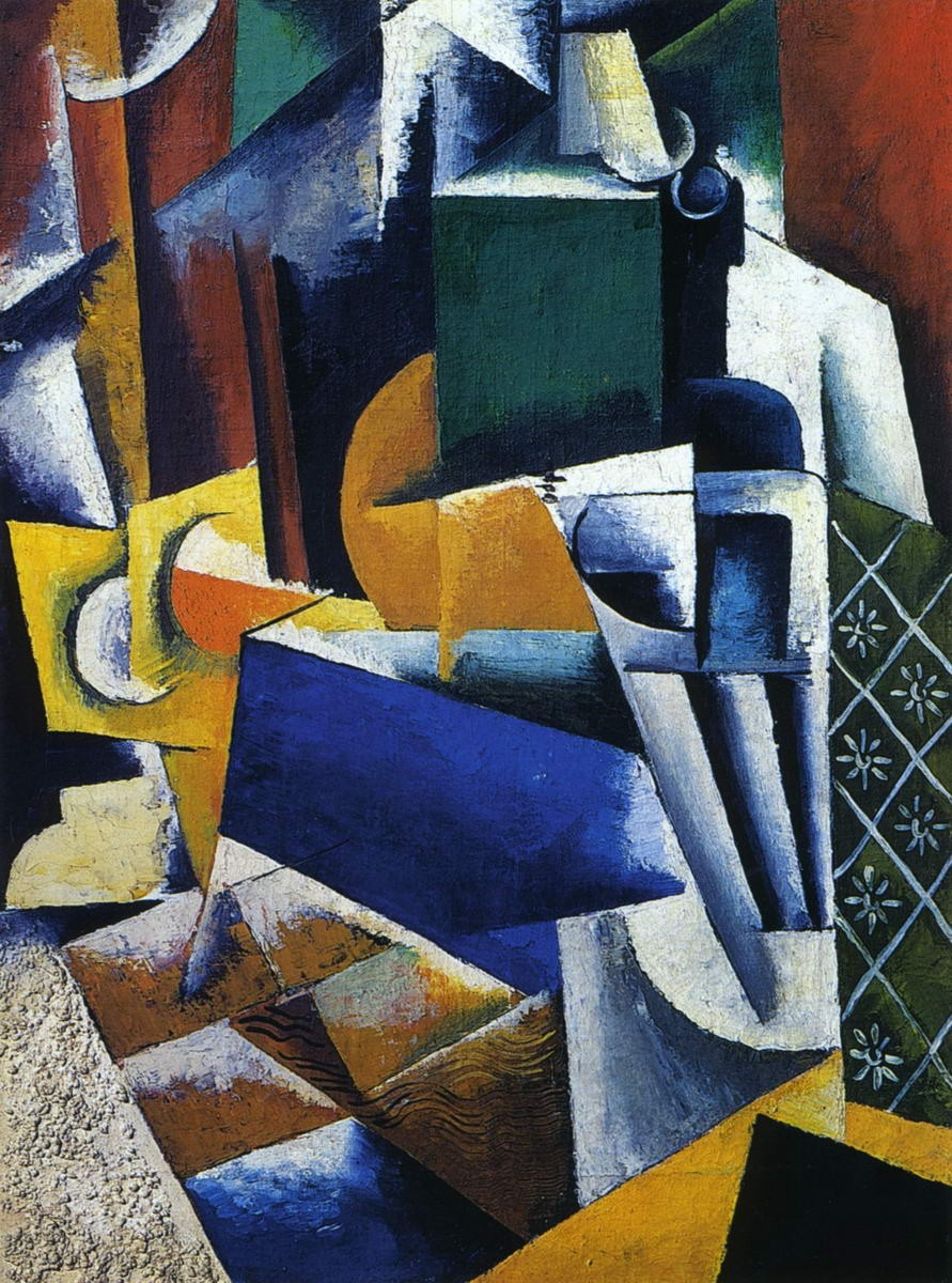 Бакалейная лавка, Liubov Popova, 1916