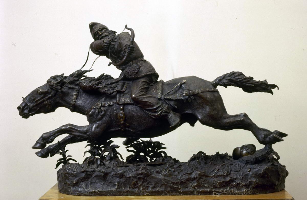 Скиф на войне, Leonid Vladimirovich Pozen, 1889-1890