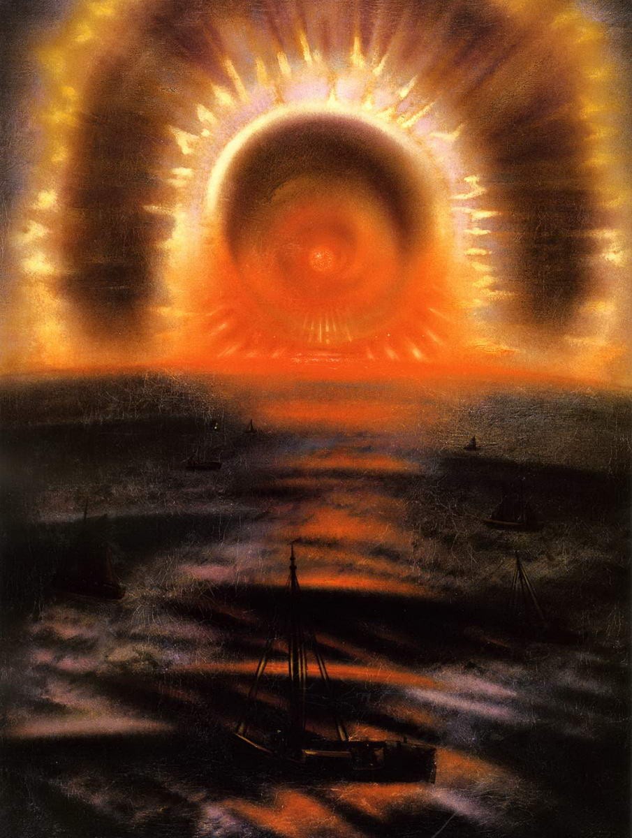 Полуночное солнце (Северное сияние), Kliment Red'ko, 1925