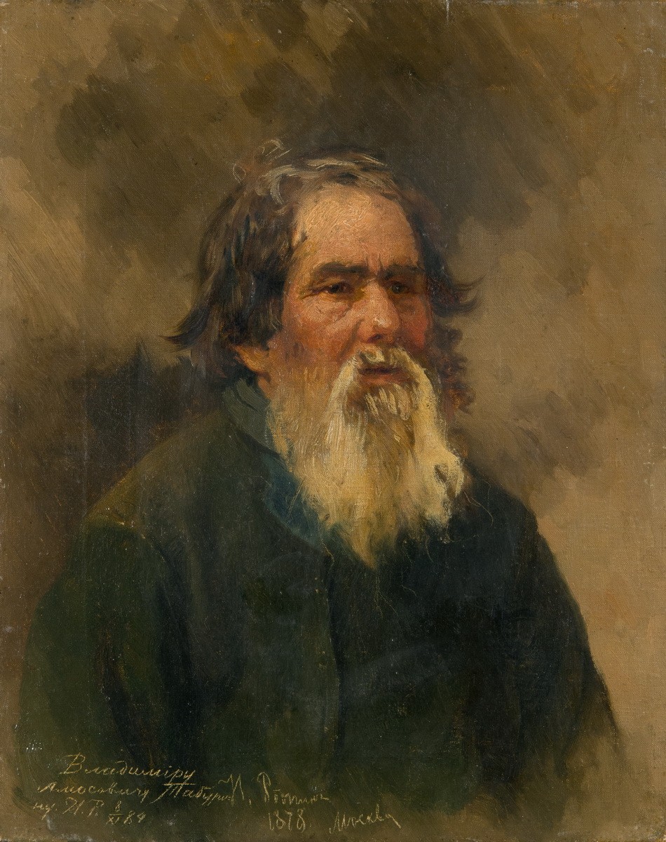 Крестьянин, Ilya Repin, 1878