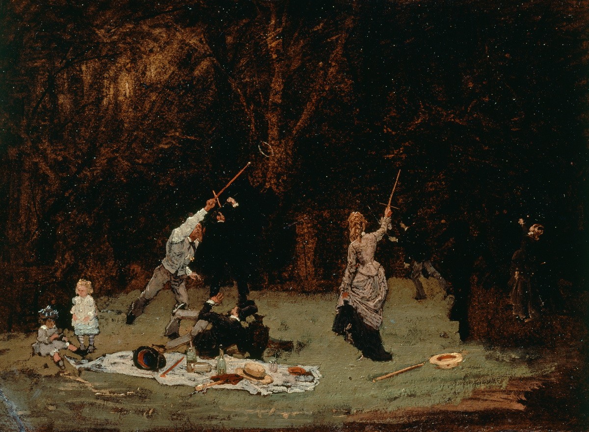 Пикник, Ilya Repin, 1875