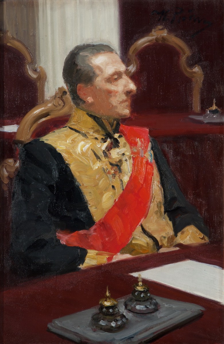 Портрет Андрея Сабурова, Ilya Repin, 1901–1903
