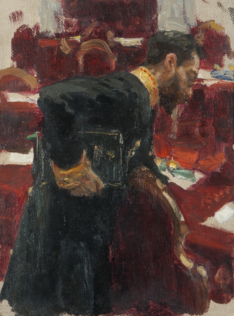 Портрет барона Романа Дистерло, Ilya Repin, 1901–1903