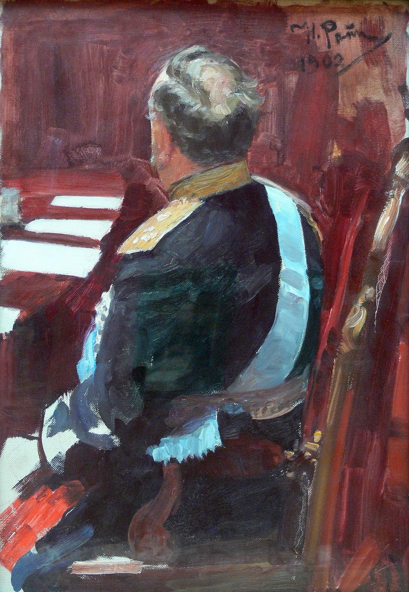 Портрет И. И. Воронцова-Дашкова, Ilya Repin, 1902