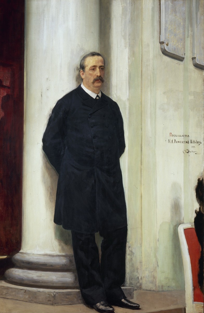 Портрет композитора и ученого-химика А. П. Бородина, Репин Илья Ефимович, 1888