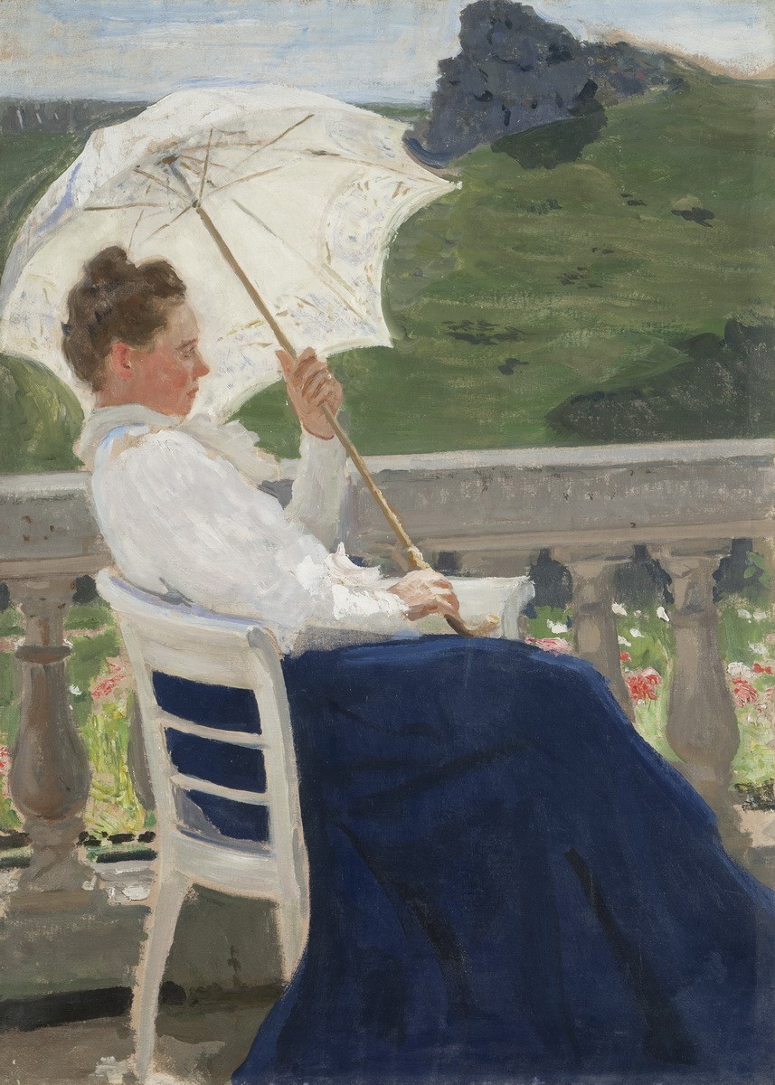 Портрет Наталии Нордман-Северовой, Репин Илья Ефимович, 1905