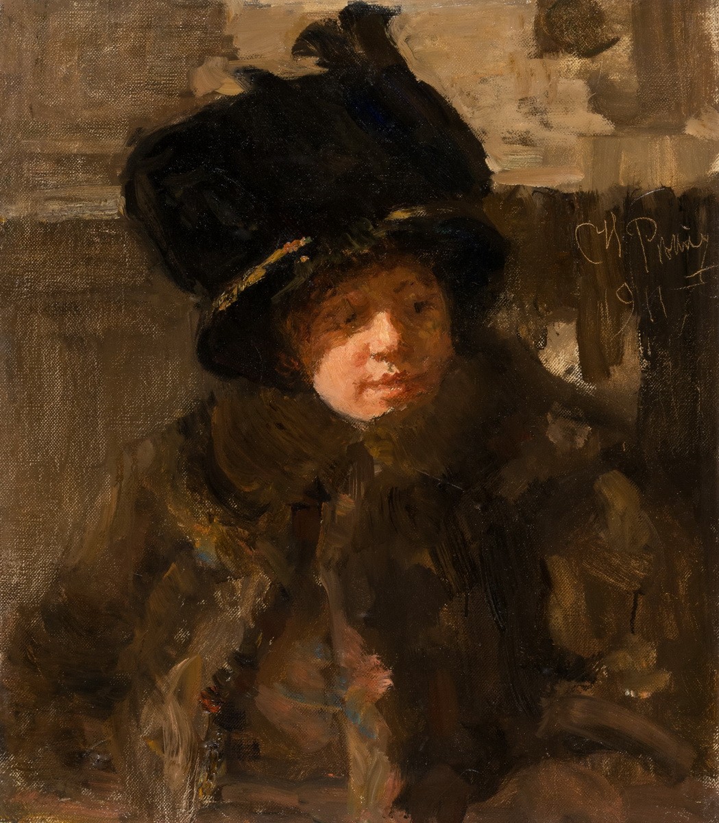 Портрет Наталии Нордман-Северовой, Ilya Repin, 1911