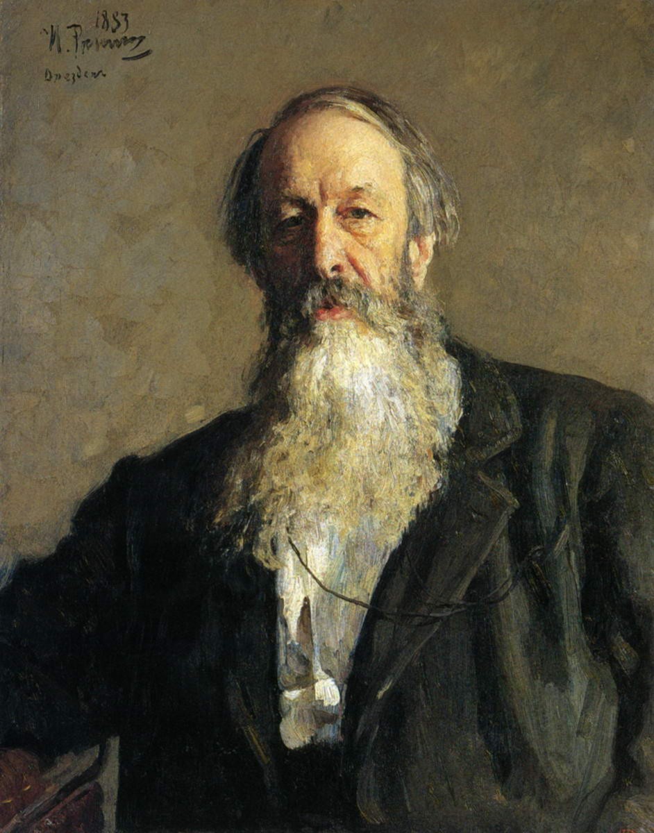 Портрет В. В. Стасова, Репин Илья Ефимович, 1883