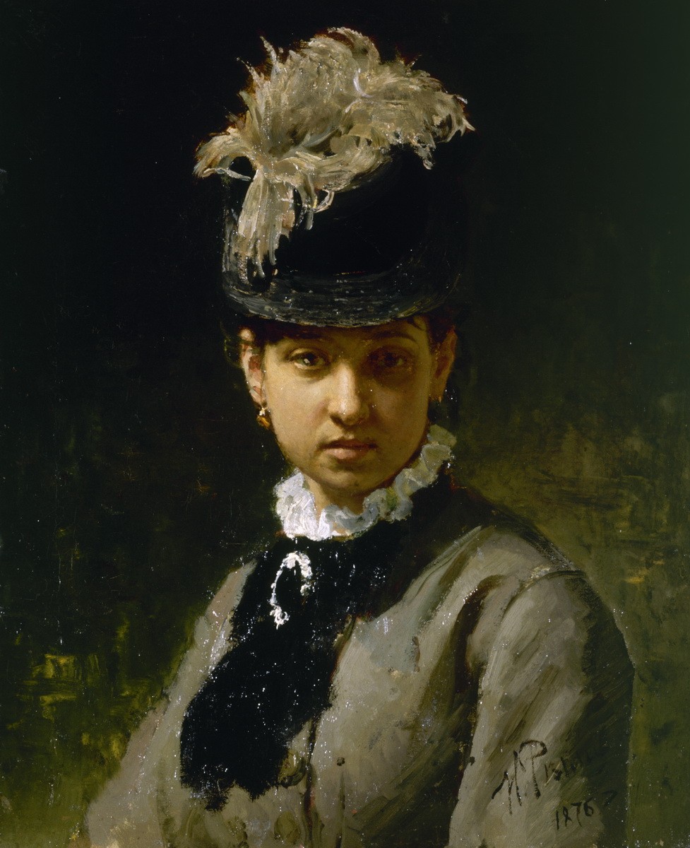 Портрет Веры Репиной, Репин Илья Ефимович, 1876