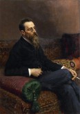 Портрет композитора Н.А. Римского-Корсакова